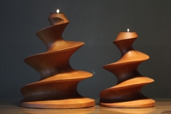 Wooden Candle Holder Ex2523A, Ex2523B