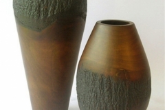 Wooden Vase Ex1641, Ex1737B